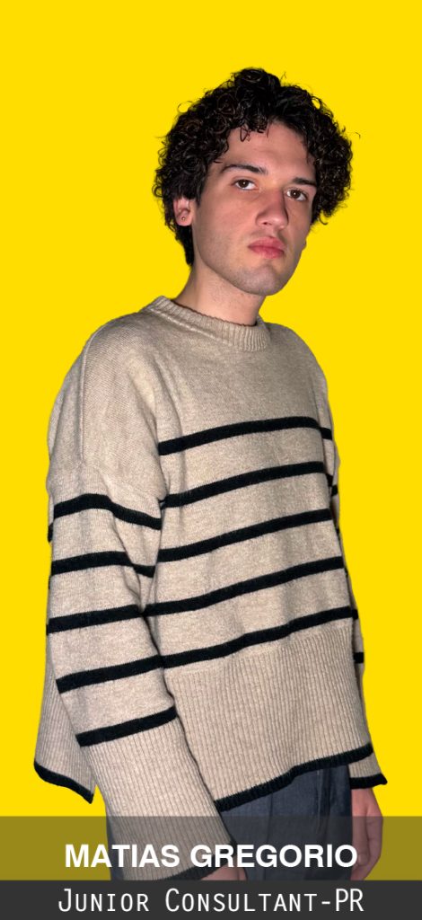Matias Gregorio - Junior Consultant PR